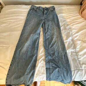 The Farrah High Rise Wide leg 30L Denim forum Aritzia Jeans 👖